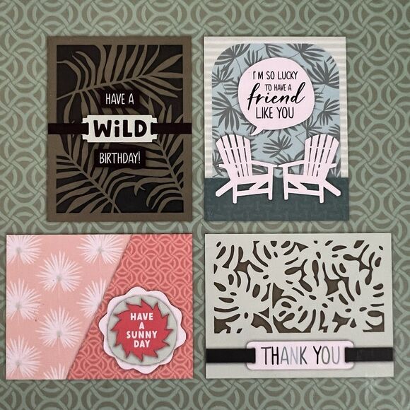 Creative Memories Card Kit Tropic Time Makes 12 Cards NEW Complete Plus Bonus! - Picture 5 of 5